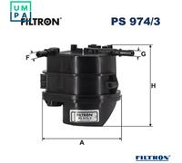 Filtron Fuel Filter PS 974/3 – 4x – UK Seller