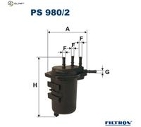 FUEL FILTER FITS: FITS FOR RENAULT KANGOO RAPID 1.5 DCI/1.5 DCI /1.5 DCI /1.5