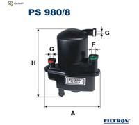 FUEL FILTER PS 980/8 FOR RENAULT CLIO/EURO/III/CAMPUS/Hatchback/Van/Sportour