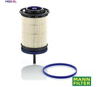 MANN-FILTER Fuel Filter PU 10 011 z - Fits Audi A6/Q7/Q8, VW Touareg, Bentley Bentayga, 93mm