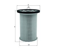 Mahle Original Fuel Filter Insert KX341 93mm Diameter - Fits Porsche Cayenne II & VW Touareg II
