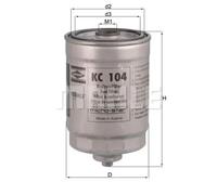Fuel Filter fits VOLVO XC90 Mk1 2.4D 02 to 10 Mahle 31261191 8624522 8683212 New
