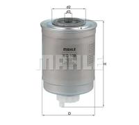 Fuel filter Spin-on Filter KC 109 MAHLE for FORD LDV