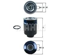 Fuel Filter KC135D Mahle 4024213 2339064480 4403318 XM349150AA XM349159EA
