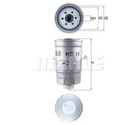 Mahle Original Fuel Filter KC18 – Spin-on