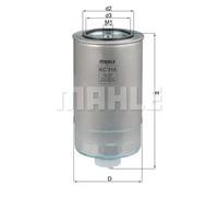 Fuel Filter fits IVECO DAILY Mk5 3.0D 11 to 14 Mahle 2992662 42540058 500039731