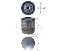 MAHLE KC 22 Fuel filter