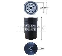 GENUINE MAHLE FUEL FILTER ELEMENT - KC226