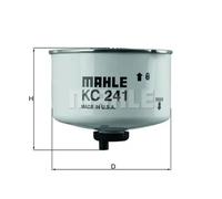 Fuel filter Spin-on Filter KC 241D MAHLE for LAND ROVER DISCOVERY IV