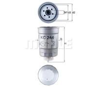 Fuel filter Spin-on Filter KC 244 KNECHT for SAAB CADILLAC