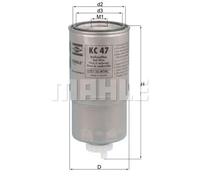 Mahle Original Fuel Filter KC47 - 13322243653 / 2243653 / STC2827 / 78619157 - Quality Guaranteed