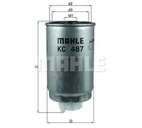 Fuel filter Spin-on Filter KC 487 KNECHT for FIAT JEEP LANCIA DODGE