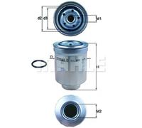Knecht Filter Fuel Filter KC 510D – Spin-on for Mitsubishi, Toyota, Subaru, Peugeot