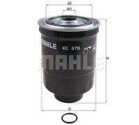 Mahle Original Fuel Filter KC578D - Fits Mitsubishi, Hyundai, Kia (OE 32A6201020C / 0K60C23570)