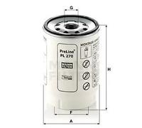 Fuel filter Spin-on Filter PL 270 x MANN-FILTER