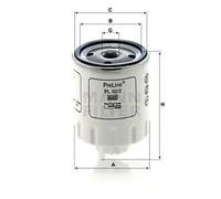 MANN-FILTER PL 50/2 Fuel filter