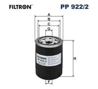 FILTRON PP 922/2 Fuel filter