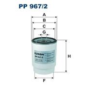 FUEL FILTER PP 967/2 FORFUEL FILTER PP 967/2 FOR KAMAZ DOOSAN ROSTSELMASH 666