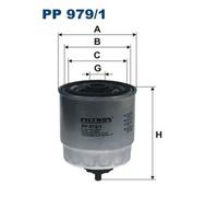 FILTRON PP 979/1 Fuel filter for HYUNDAI
