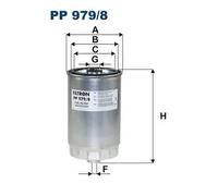 Fuel filter Spin-on Filter PP 979/8 FILTRON for KIA HYUNDAI