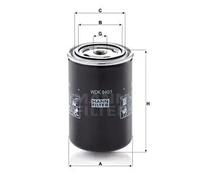 MANN-FILTER WDK 940/1 Fuel filter