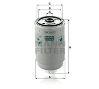 Fuel filter Spin-on Filter WK 842/2 MANN-FILTER for ALFA ROMEO OPEL FORD AUDI VW