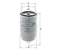 Fuel filter Spin-on Filter WK 842 MANN-FILTER for FORD FIAT IVECO VOLVO SCANIA