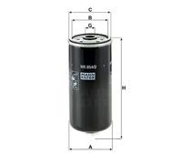 MANN-FILTER Fuel Filter WK 854/2 – Spin-on for Trucks & Buses