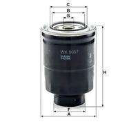 Fuel filter Spin-on Filter WK 9057 z MANN-FILTER for MITSUBISHI PEUGEOT CITROËN