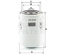 Fuel filter Spin-on Filter WK 9059 MANN-FILTER