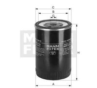 Fuel filter Spin-on Filter WK 9150 MANN-FILTER