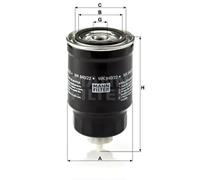 MANN-FILTER WK 940/22 Fuel Filter - CARS + TRANSPORTERS