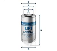 Fuel Filter UFI 24.999.00 for IRISBUS AXER 7.79 2005-2007