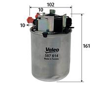 Fuel Filter VALEO Fits NISSAN Qashqai II X-Trail 13- 164004EA1A