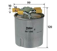 Fuel Filter VALEO Fits NISSAN RENAULT Qashqai +2 I X-Trail Koleos I 16400JY00A