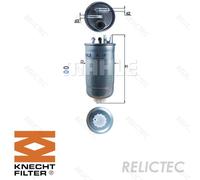 Mahle KL147D Fuel Filter FOR AUDI FIAT SEAT SKODA VW 1J0127399A 1J0127401