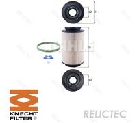 Fuel Filter VW Seat Audi Skoda:A3,GOLF V 5,ALTEA,OCTAVIA II 2,CADDY III 3