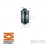Fuel Filter VW Seat Skoda Ford:TRANSPORTER IV T4,LT 28-35 I 1,GOLF III 3