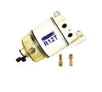 Fuel Filter Water Separator Kit - Marine R12T Filter Replacement S3240 120AT ZG1/4-19 Fits 3/8" NPT