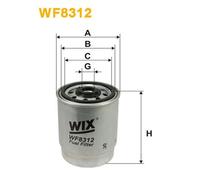 Fuel Filter WF8312 WIX 31261191 8624522 8683212