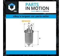 Fuel Filter WF8569 Wix Filters 1342601 1480495 2T149155BC 2T149155BD 2T149155BE
