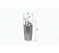 MAGNETI MARELLI 153071760747 Fuel filter