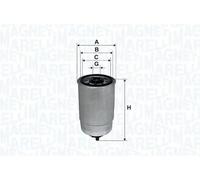 MAGNETI MARELLI 153071760102 Fuel filter