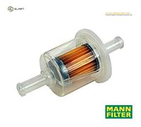 MANN Single Fuel Filter Service Fits PAUS TEREX MANITOU SANDVIK OTOKAR MERLO