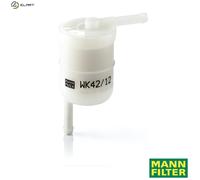 MANN-FILTER Fuel Filter WK 42/12 – Inline 41mm OD 87mm Height – for Cars & Transporters