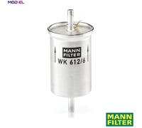 Mann-Filter Fuel Filter In-line WK 612/6 - for Smart City-Coupe Cabrio