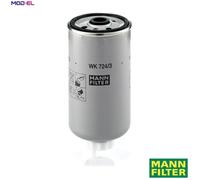 Mann-Filter WK 724/3 Fuel Filter for Iveco Daily Santana PS10 MULTICAR Fumo