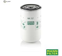 MANN-FILTER Fuel Filter WK 727 - Trucks & Buses - Fits Volvo, Scania - OE Replacement