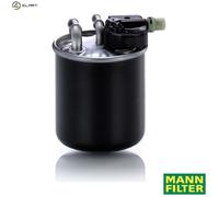MANN-FILTER Fuel Filter WK 820/22 - In-Line, 87mm OD x 100mm H - for Cars & Transporters