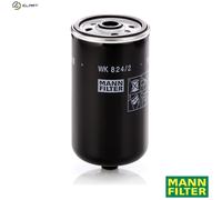 Fuel filter Spin-on Filter WK 824/2 MANN-FILTER for KIA HYUNDAI